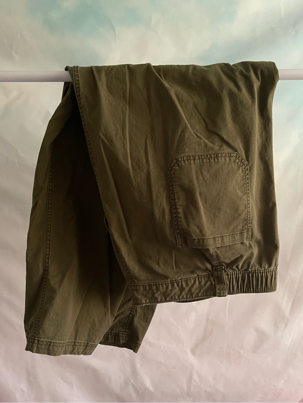 Old Navy High-Rise OG Chino Pants in Olive Tall XXL